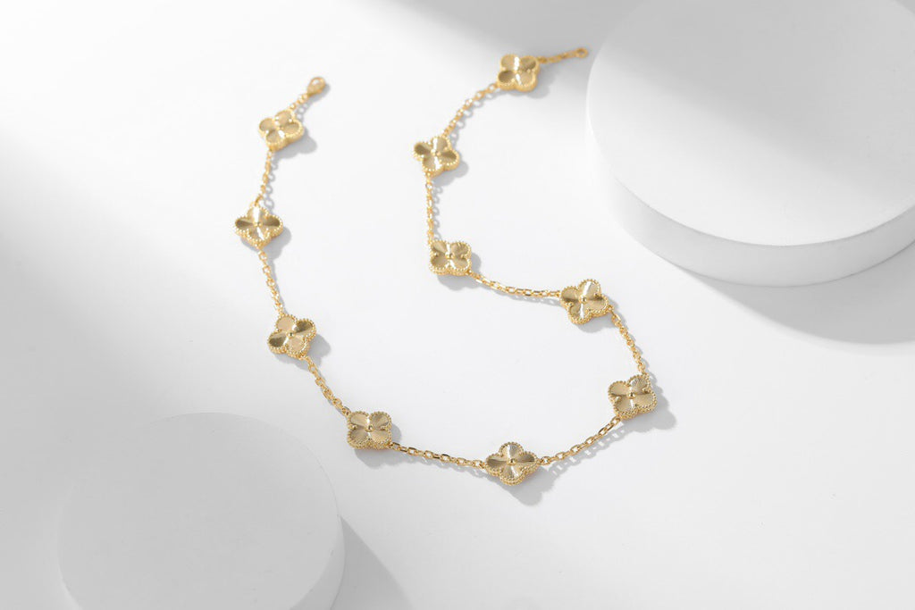 vca necklace 10 flowers