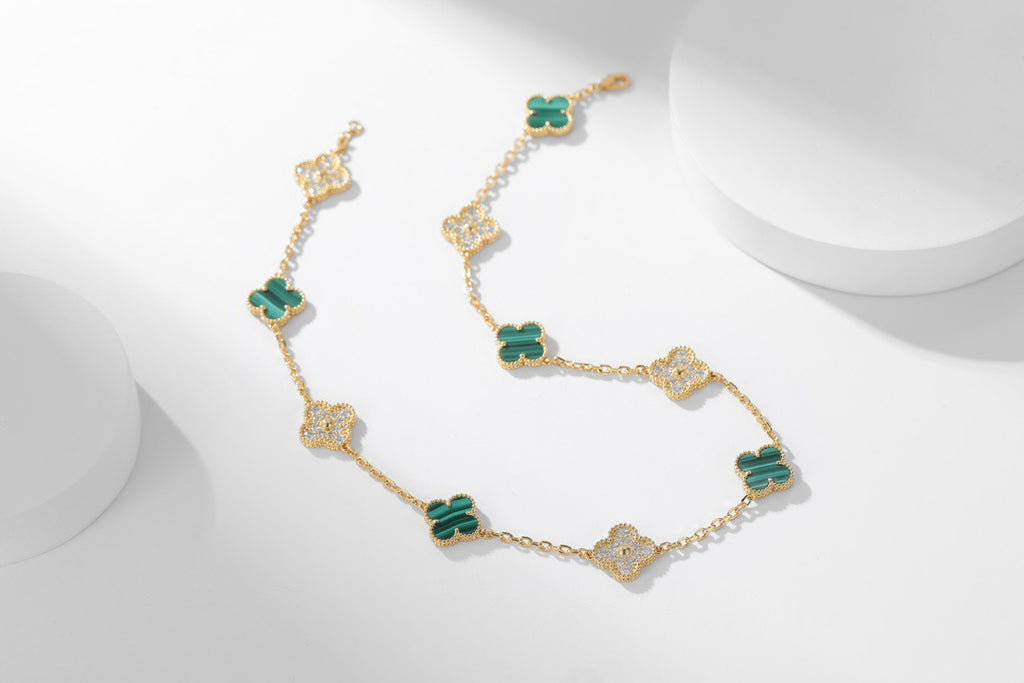 Vca necklace 10 flowers
