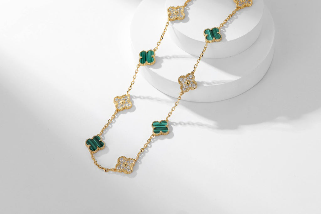 Vca necklace 10 flowers