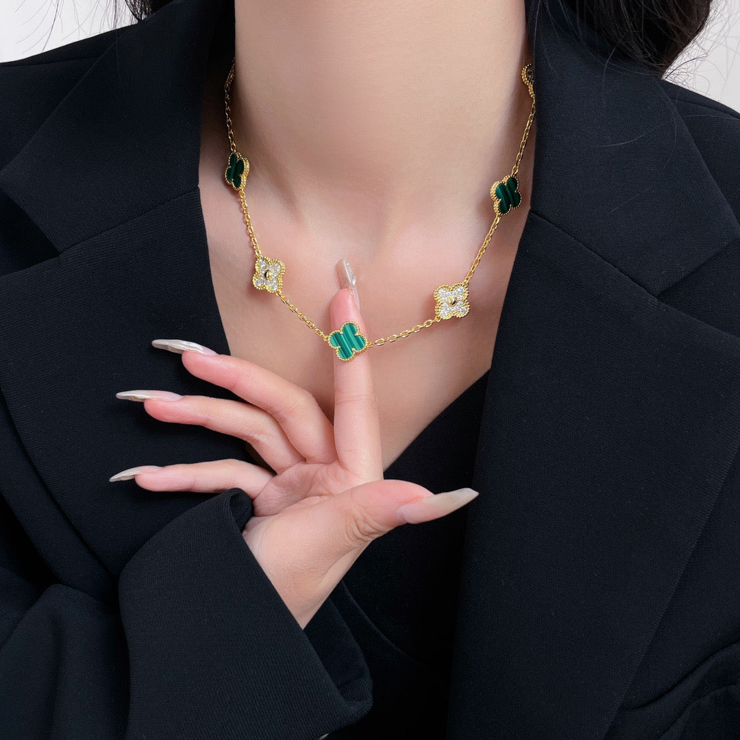 Vca necklace 10 flowers
