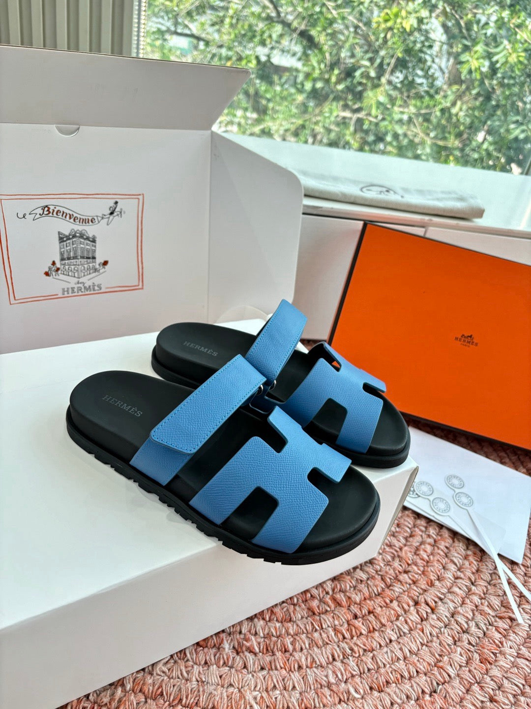 H slippers