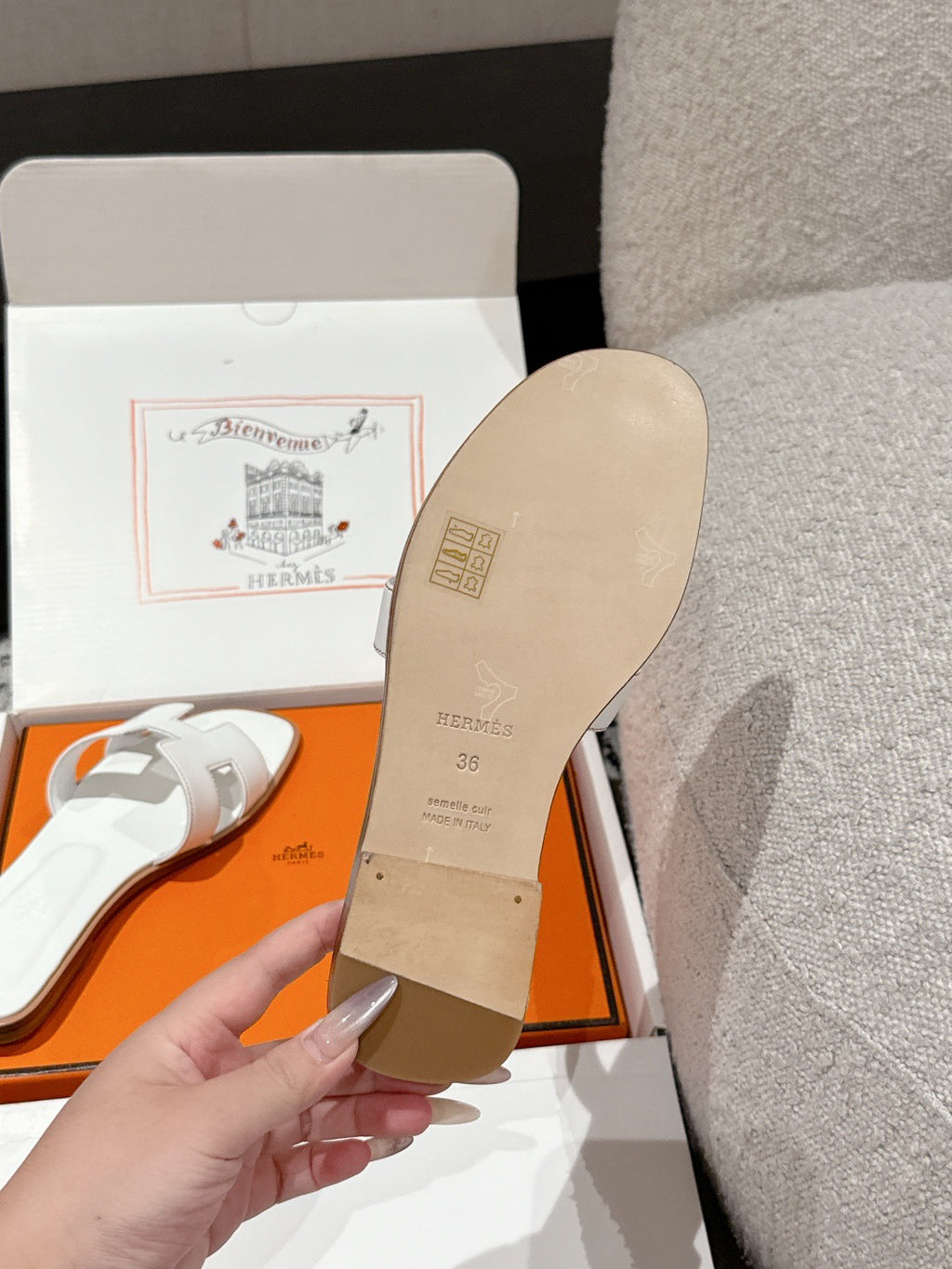 H slippers